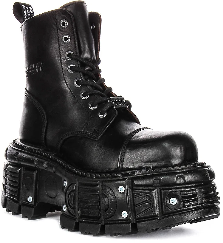 Newrock 083 Tank In Black Boots playful tank top