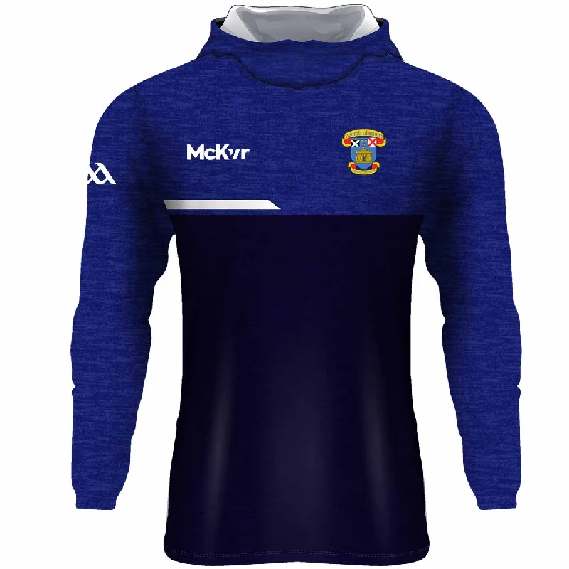 Mc Keever St Vincents GAA Hoodie - Adult - Navy/Royal Hoodie with Emblem Brand Identity