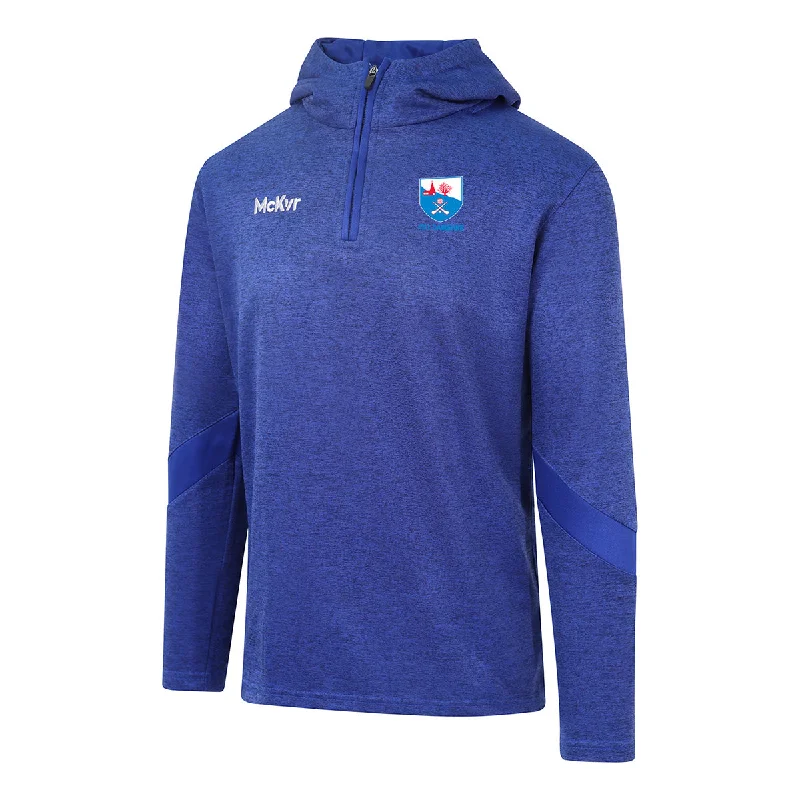 Mc Keever Kildorrery GAA Core 22 1/4 Zip Hoodie - Adult - Royal Hoodie with Monochrome Minimalist Simple