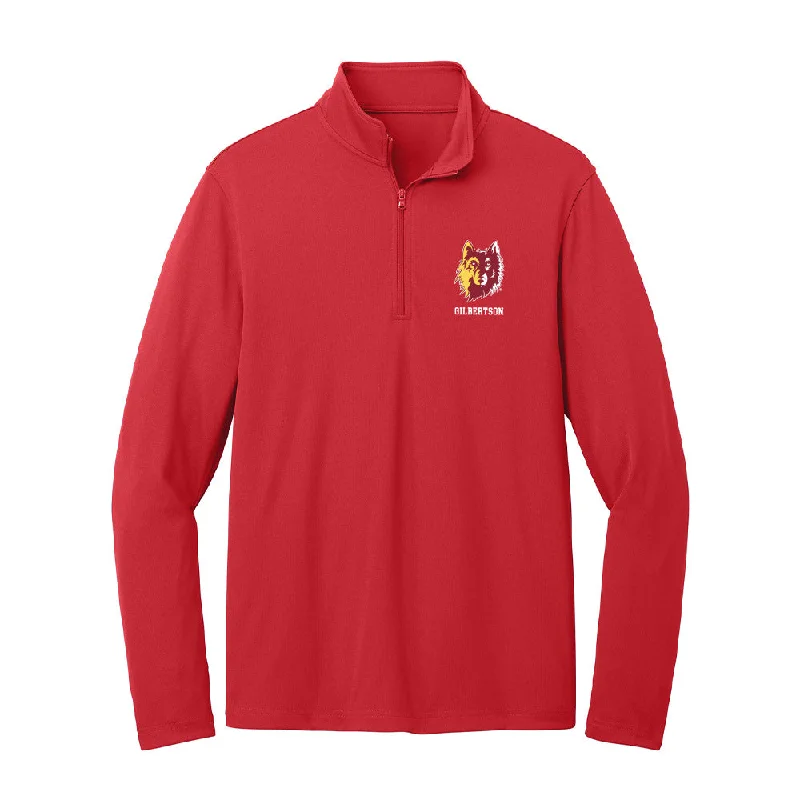 NSU - NCAA Women's Soccer : Sydney Gilbertson - Lightweight Quarter Zip Jacket Elasticated Jacket Padded Jacket Insulated Jacket NSU - NCAA Women's Soccer : Sydney Gilbertson - Lightweight Quarter Zip Jacket Elasticated Jacket Padded Jacket Insulated Jacket