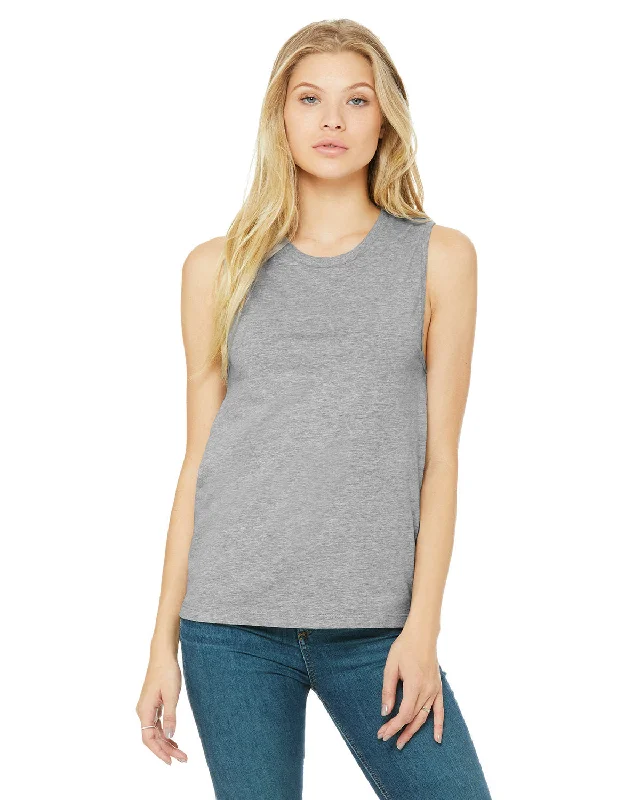 Bella + Canvas B6003 Ladies' Jersey Muscle Tank low neck tank