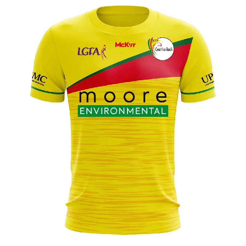 Mc Keever Carlow Ladies LGFA Official Goalkeeper Jersey - Mens - Yellow Seasonal Jersey Tee