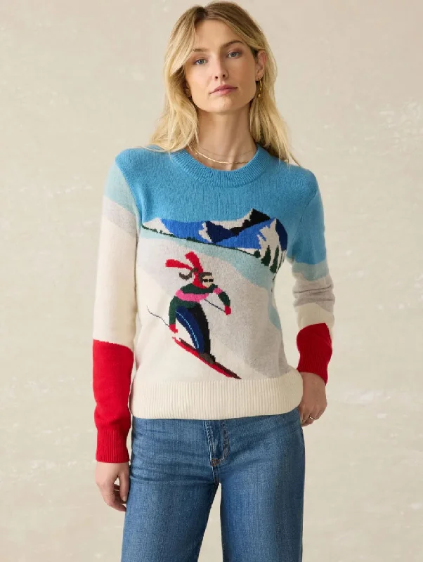 Faherty Mountain Coaster Sweater Fleece Fabric Down Fabric Feather Fabric