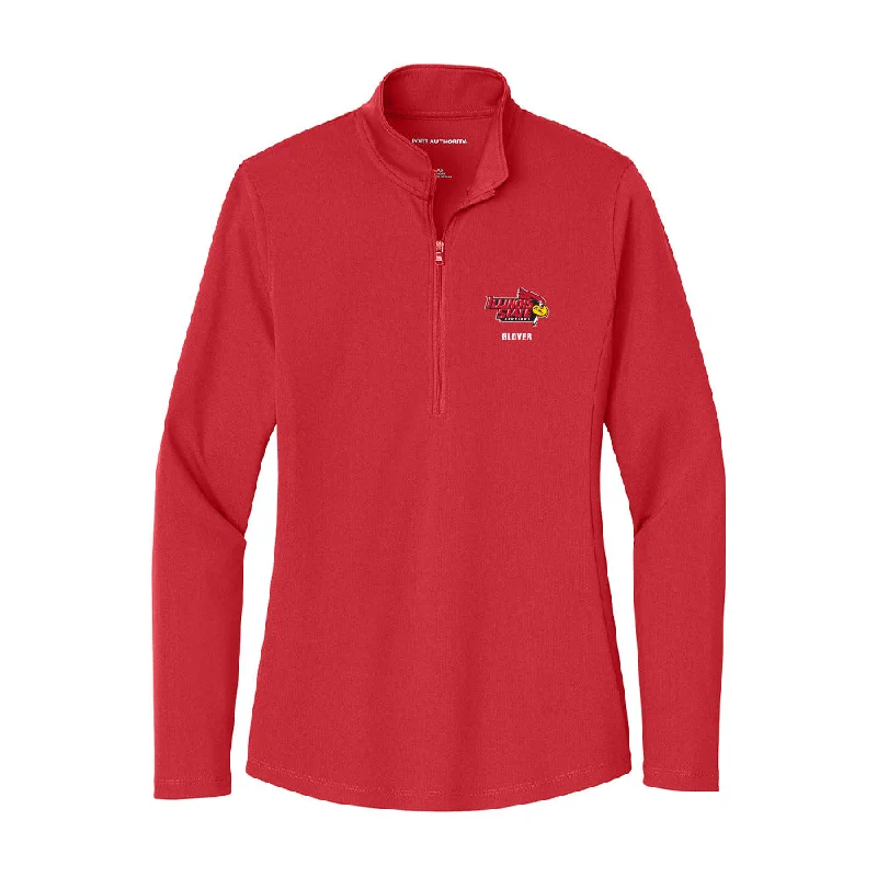 Illinois State - NCAA Women's Soccer : Haley Glover - Women's Lightweight Quarter Zip Jacket Collared Jacket Crew Neck Jacket Turtle Neck Jacket