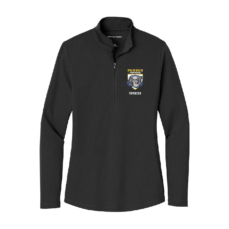PFW - NCAA Women's Soccer : Maci Toporcer - Women's Lightweight Quarter Zip Jacket Anorak Shell Jacket Lightweight Jacket