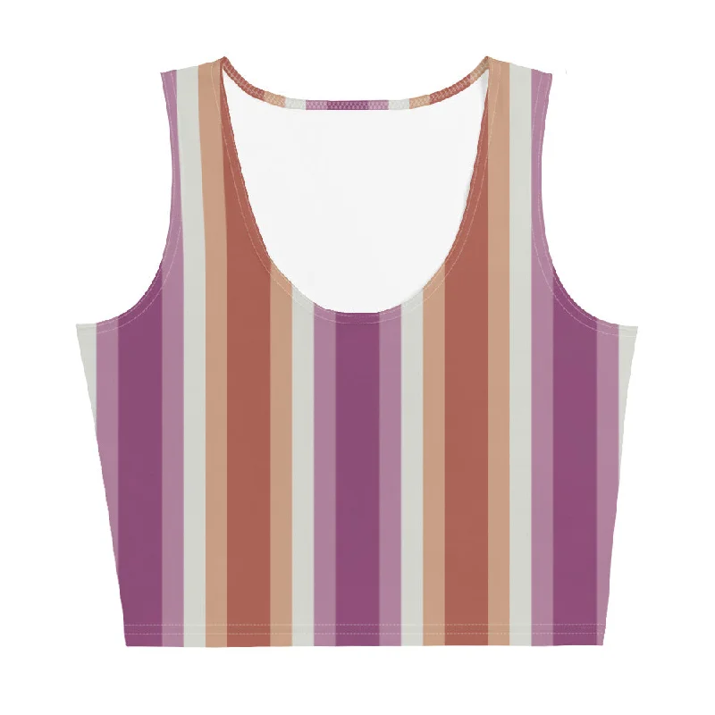 Retro Lesbian Crop Tank cotton tank top