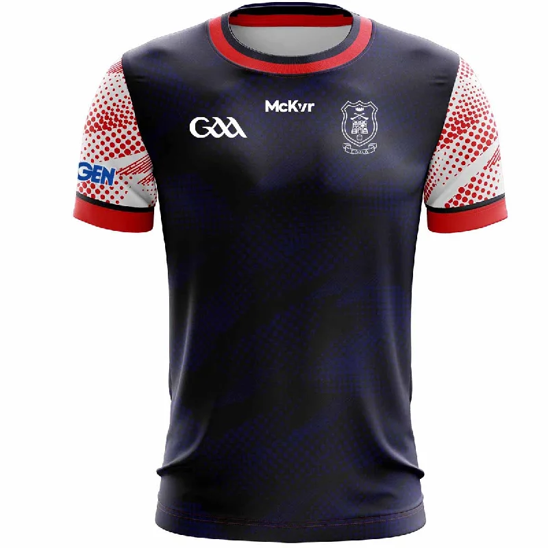 Mc Keever Cuala GAA Training Jersey - Womens - Navy Boat Neck Jersey Shirt