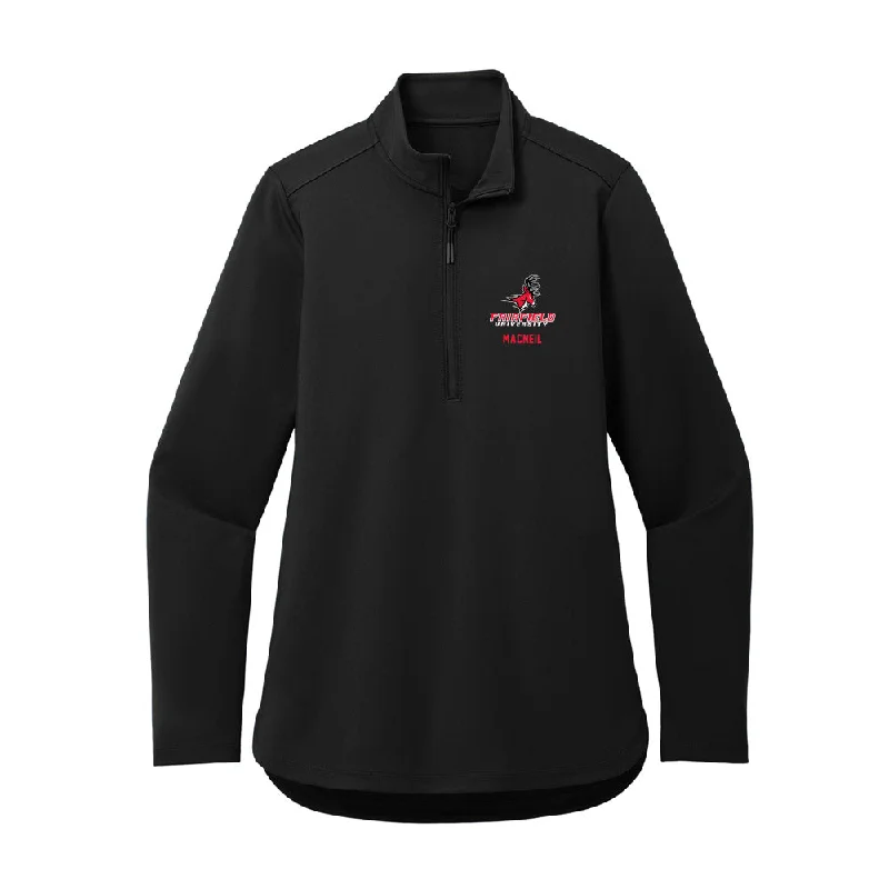 Fairfield - NCAA Women's Soccer : Arden MacNeil - Women's Premium Quarter Zip Jacket Zippered Jacket Buttoned Jacket Snapped Jacket Fairfield - NCAA Women's Soccer : Arden MacNeil - Women's Premium Quarter Zip Jacket Zippered Jacket Buttoned Jacket Snapped Jacket