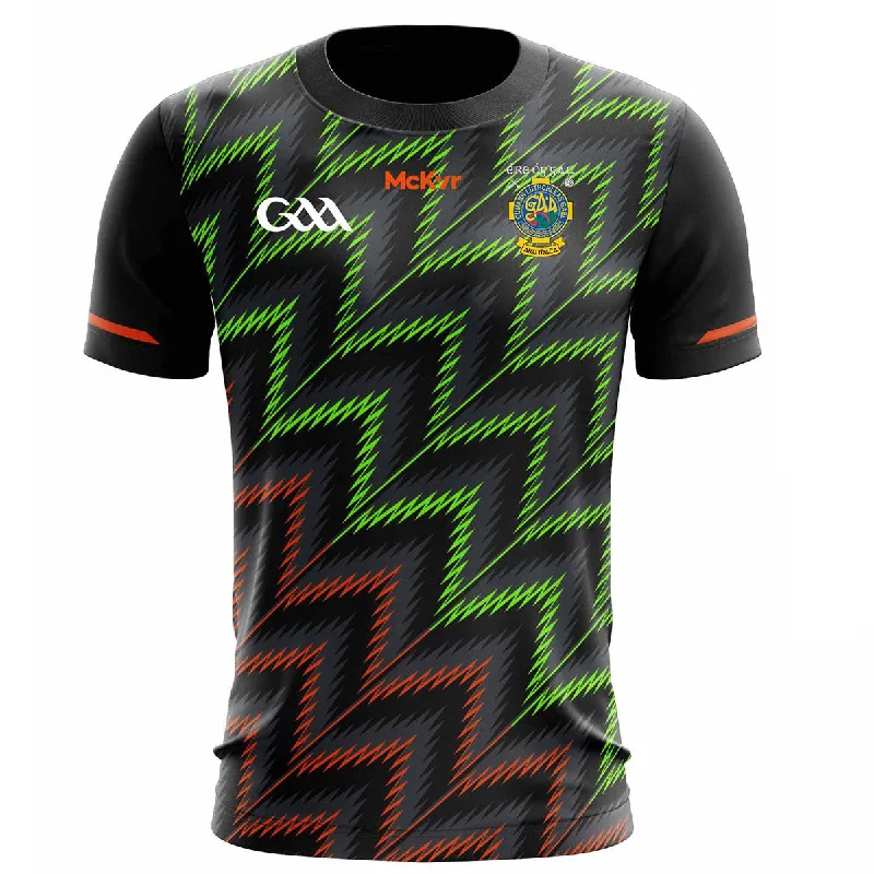 Mc Keever Eire Og GAC Training Jersey - Adult - Black Sustainable Jersey Tee