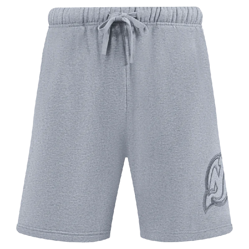 SHORTS DE ALGODÓN NHL NEW JERSEY DEVILS NEUTRAL Pure White Jersey Tee