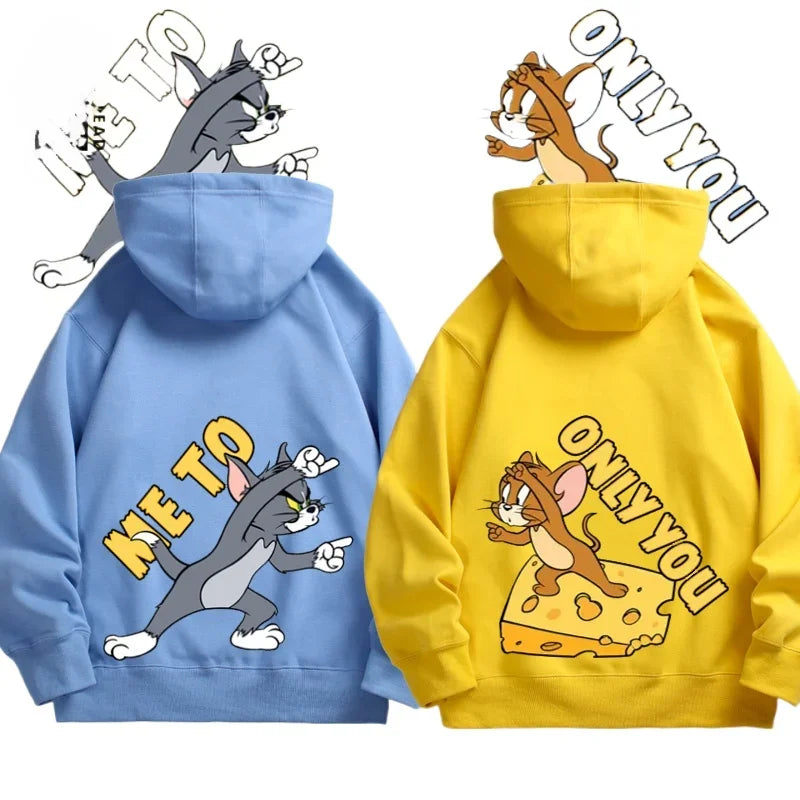 Tom and Jerry Couple Sweater Thin Thick Dense