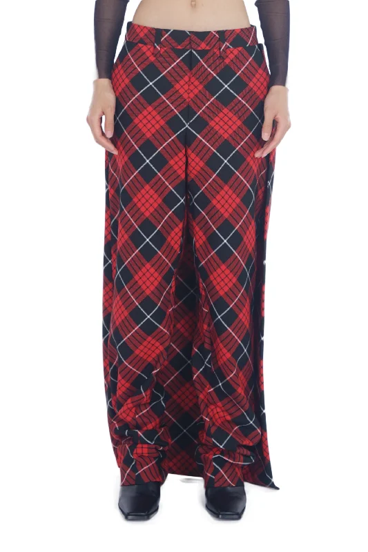 Skirt linen skirt airy