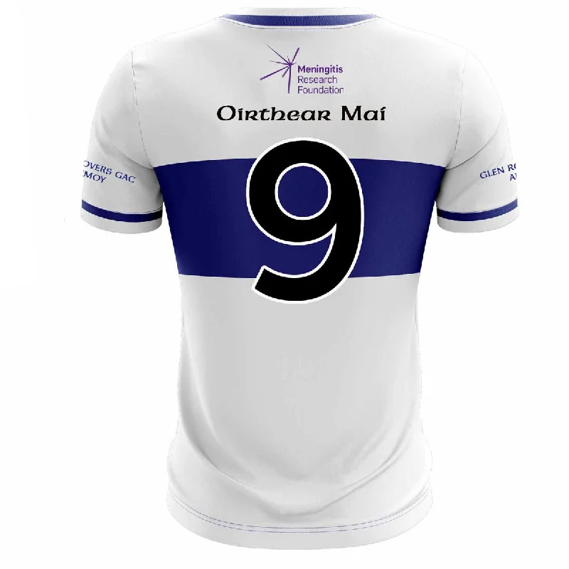 Mc Keever Glen Rovers Armoy Numbered Playing Jersey - Adult - White Bohemian Jersey Tee Mc Keever Glen Rovers Armoy Numbered Playing Jersey - Adult - White Bohemian Jersey Tee
