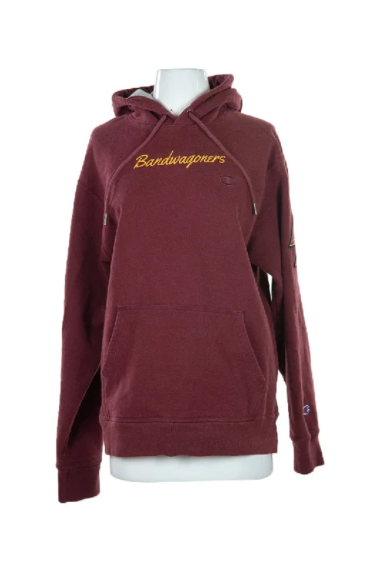 Champion Sweatshirt Hoodie with Button Placket Classic Preppy