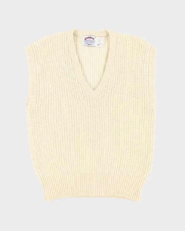 Vintage Cambridge Company Wool Tank Knit - M ribbed tank top