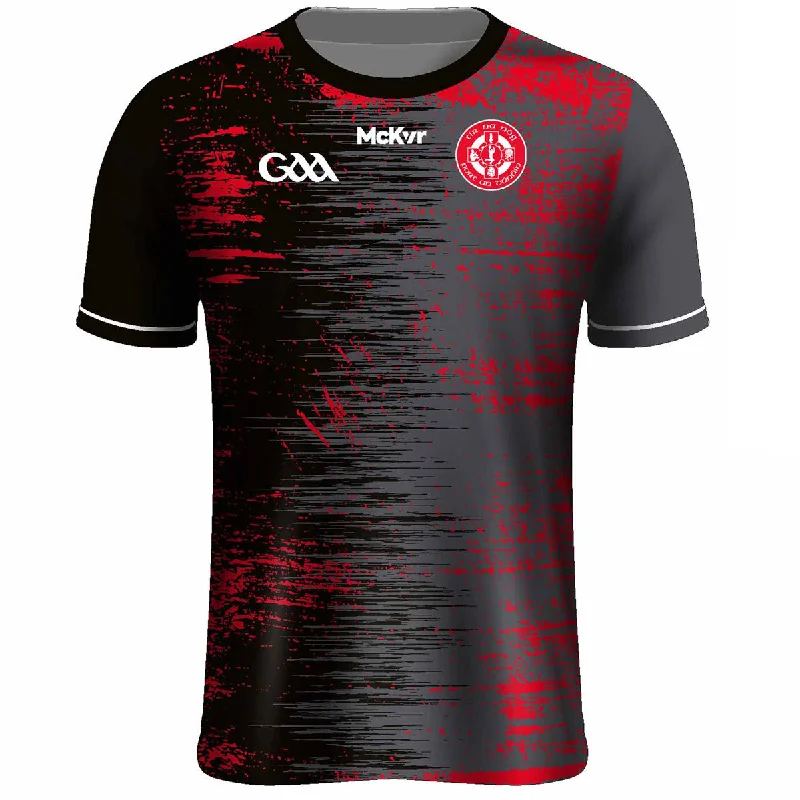 Mc Keever Tir na nOg GAA Training Jersey - Womens - Grey Long Sleeve Jersey Tee