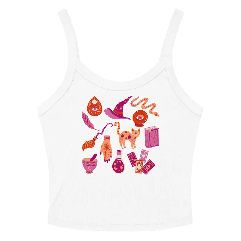 Lesbian Witch Scoop Neck Tank Top relaxed fit tank