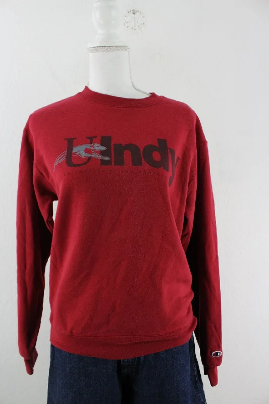 Vintage Champion Indianapolis Sweatshirt (S) Hoodie with Crew Neck Simple Timeless