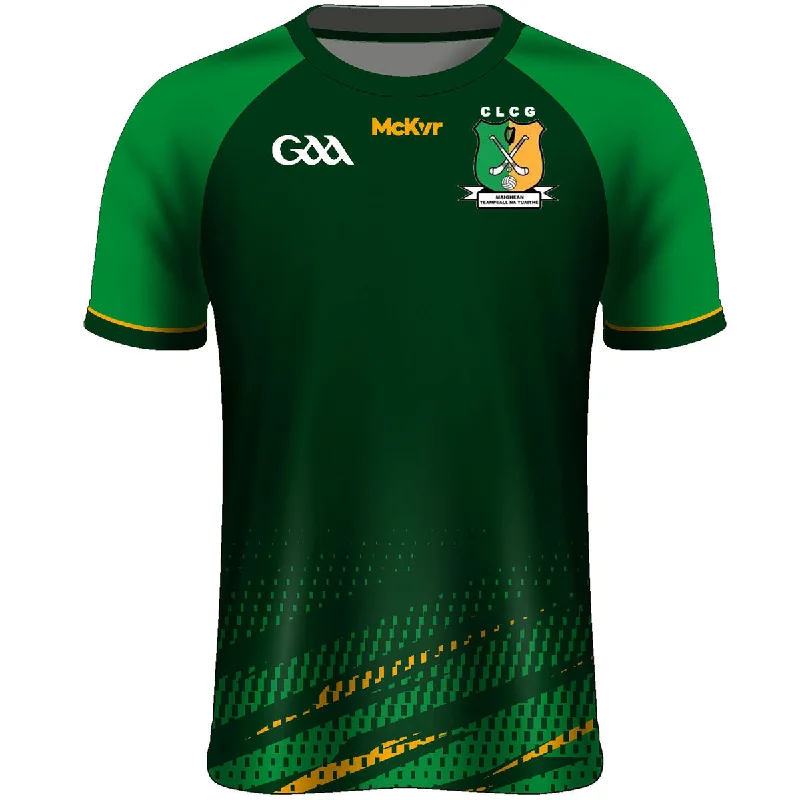 Mc Keever Moyne Templetuohy GAA Training Jersey - Womens - Green Cotton Jersey Tee