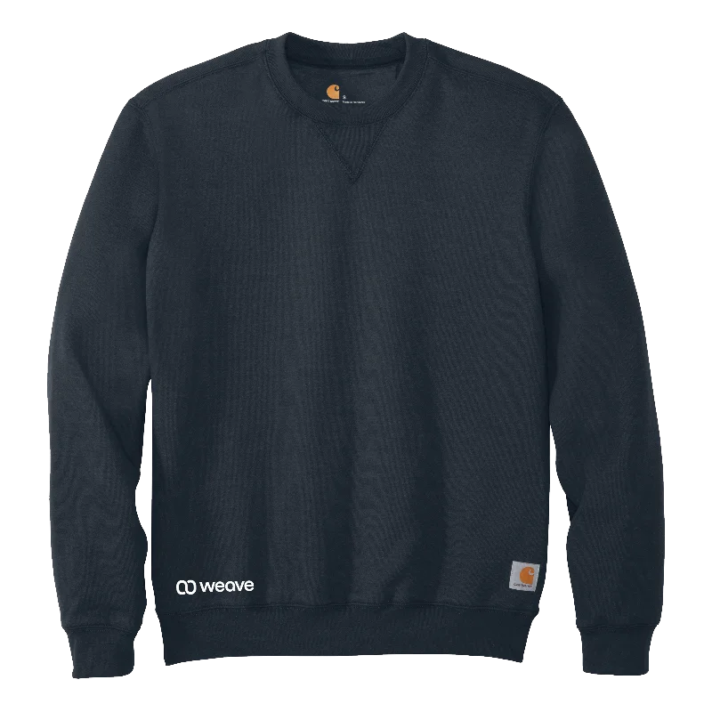 Carhartt ® Midweight Crewneck Sweatshirt Hoodie with Longline Fit Extended Stylish