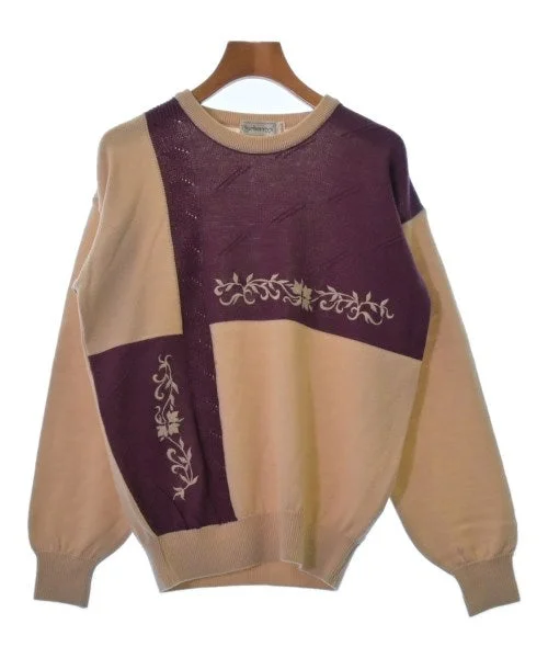 BURBERRY Sweaters Graphic Sweater Embroidered Appliqued
