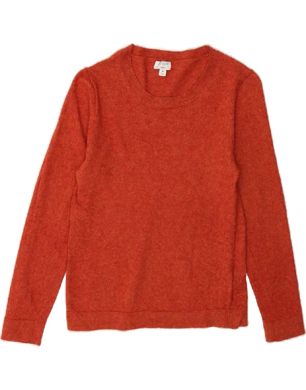 J. CREW Womens Teddie Boat Neck Jumper Sweater UK 12 Medium Red Cotton Velvet Chenille Corduroy J. CREW Womens Teddie Boat Neck Jumper Sweater UK 12 Medium Red Cotton Velvet Chenille Corduroy