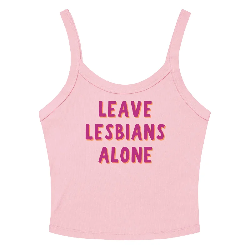 Leave Lesbians Alone Scoop Neck Tank Top modal blend tank