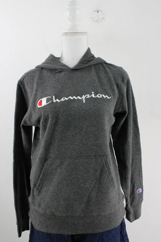 Vintage Champion Hoodie (L) Hoodie with Velcro Closure Adjustable Secure