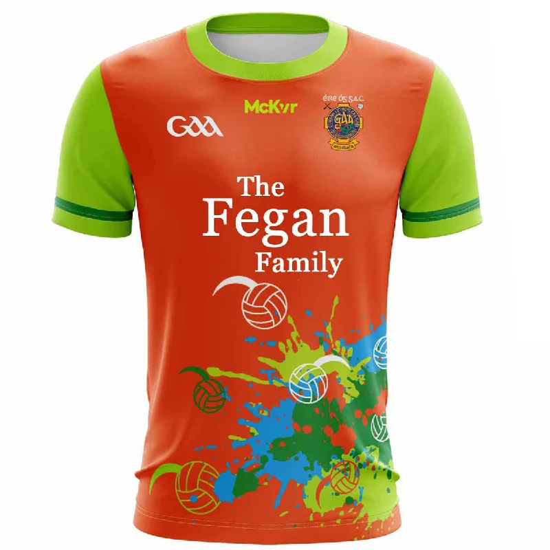 Mc Keever Eire Og GAC All Stars Jersey - Adult - Orange Vintage Jersey Tee
