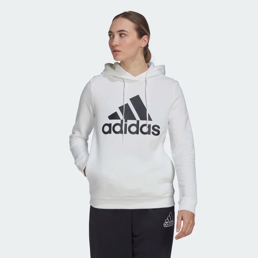 Adidas Women's Essentials Fleece Tennis Hoodie Hoodie with Hem Patch Decorative Personalized