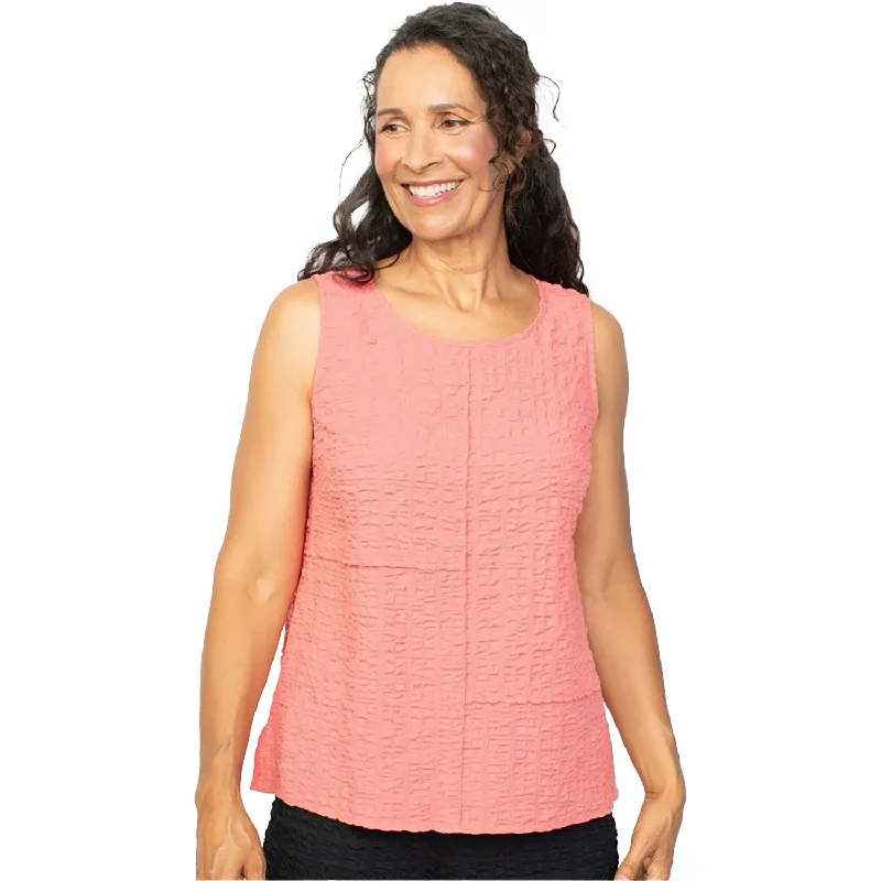 Women's Habitat Lapped Seam Tank Melon crew neck tank