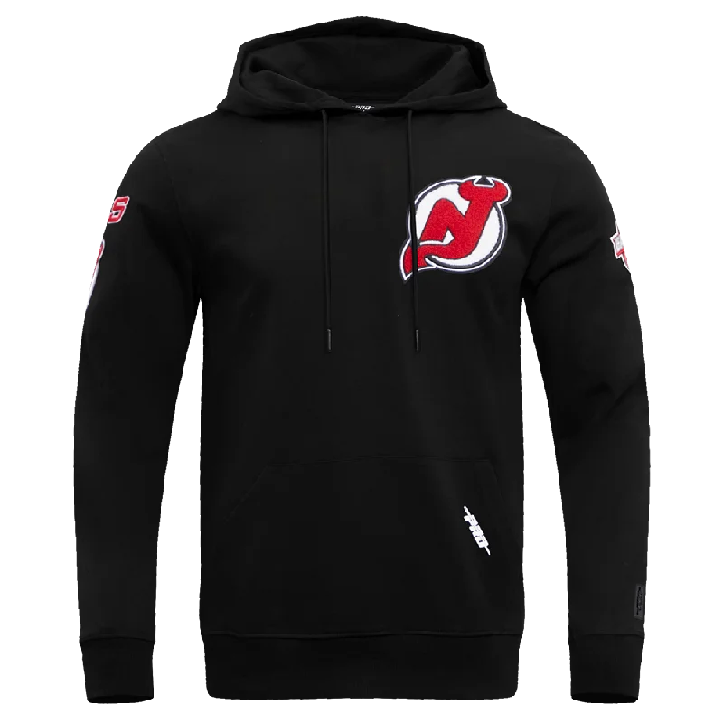 SUDADERA CON GORRO NHL NEW JERSEY DEVILS CLASSIC CHENILLE Casual Weekend Jersey Tee