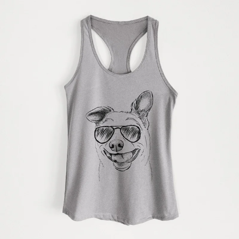Mortimer the Mixed Breed - Women's Racerback Tanktop lace tank top
