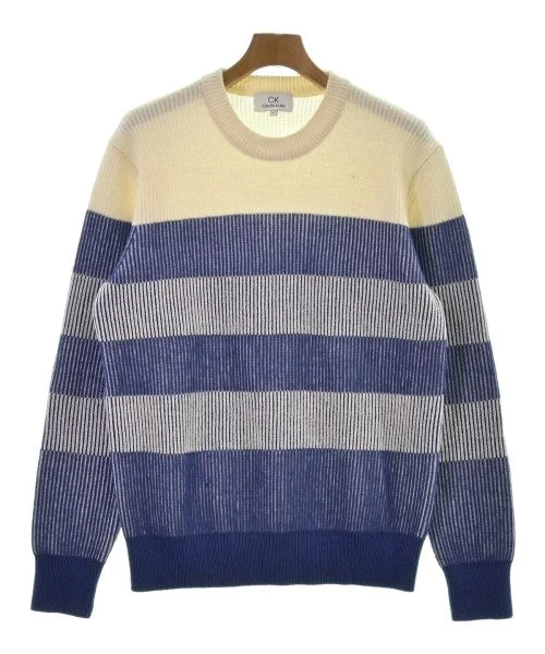 Calvin Klein C.K Sweaters Solid Color Striped Floral Print
