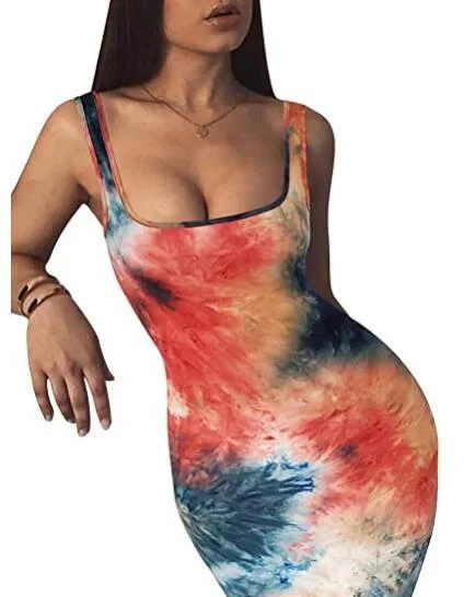 orange blue print