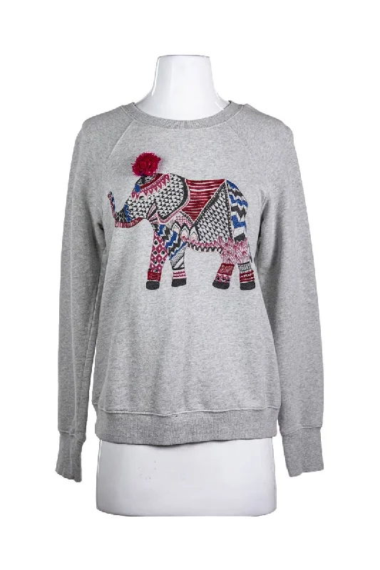 Soft Sweatshirt Hoodie with Mock Neck Collared Structured