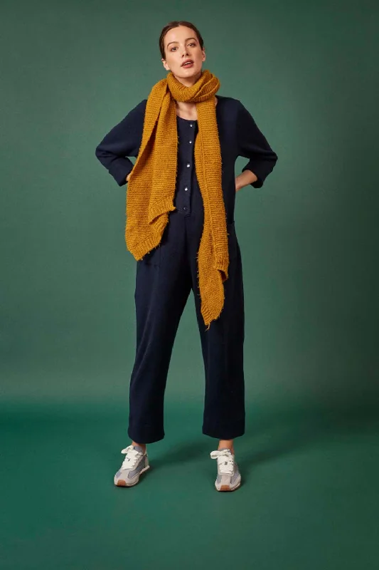 Dash Jumpsuit in Melange Knit Jersey Budget-Friendly Jersey Tee