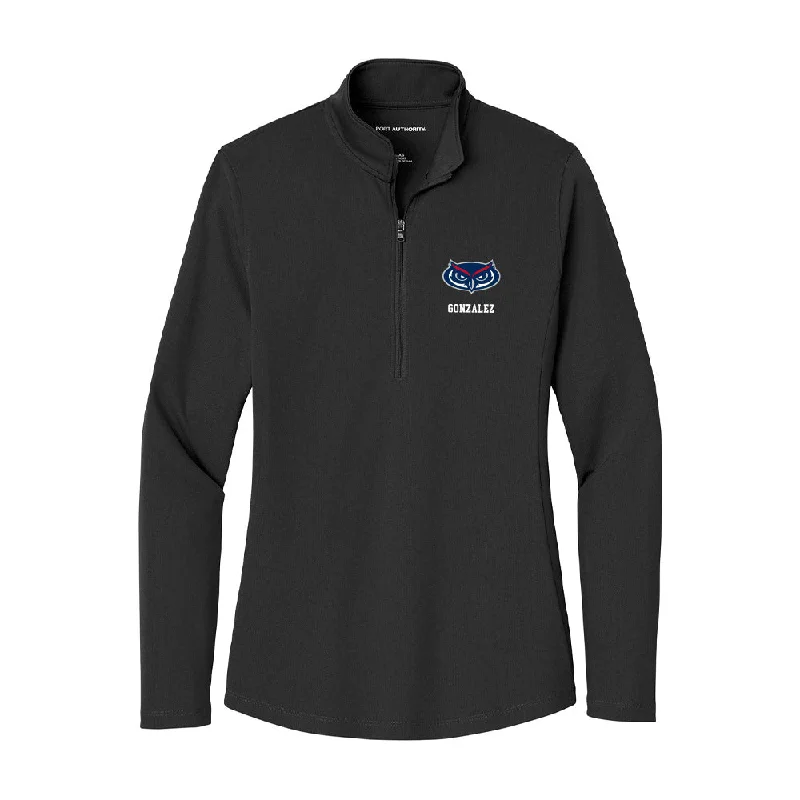 FAU - NCAA Women's Soccer : Lexi Gonzalez - Women's Lightweight Quarter Zip Jacket Ribbed Jacket Pleated Jacket Ruffled Jacket FAU - NCAA Women's Soccer : Lexi Gonzalez - Women's Lightweight Quarter Zip Jacket Ribbed Jacket Pleated Jacket Ruffled Jacket