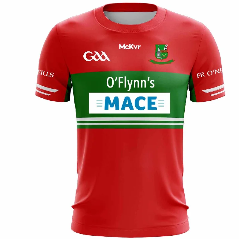 Mc Keever Fr O'Neills GAA Home Keeper Jersey - Adult - Red Player Fit Warm Jersey Shirt