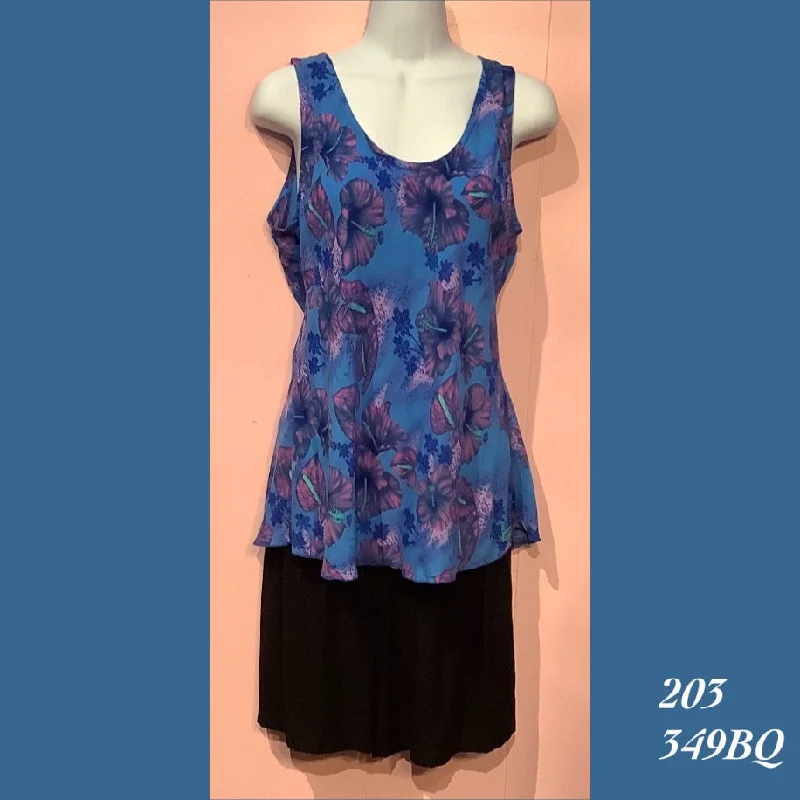 203 - 349BQ , Bias cut tank top soft pink tank