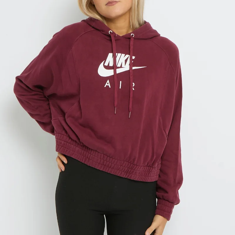 Nike  Hooded Sweater - UK 12 Tailored Straight A-Line