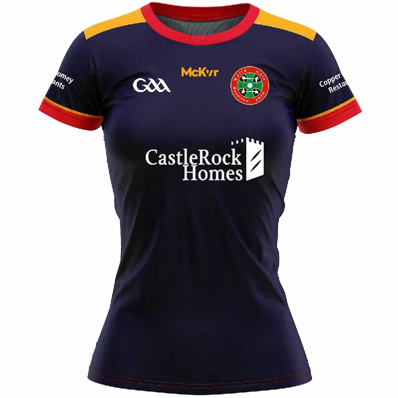 Mc Keever Newcestown GAA Goalkeeper Underage Jersey 1 - Womens - Navy Soft Jersey Shirt