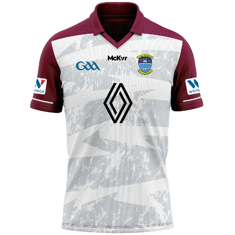 Mc Keever Westmeath GAA Goalkeeper Jersey - Adult - White/Maroon Player Fit Women's Jersey Top