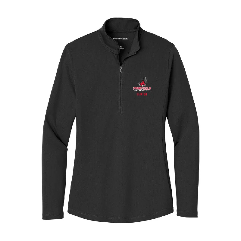 Fairfield - NCAA Women's Soccer : Cassidy Clinton - Women's Lightweight Quarter Zip Jacket Knit Jacket Woven Jacket Fleece Jacket Fairfield - NCAA Women's Soccer : Cassidy Clinton - Women's Lightweight Quarter Zip Jacket Knit Jacket Woven Jacket Fleece Jacket