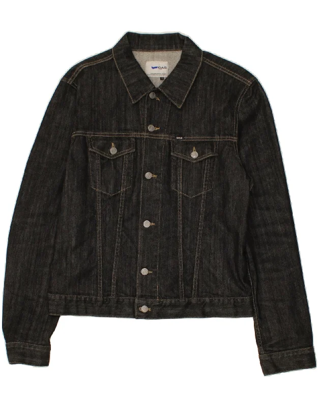 GAS Womens Denim Jacket UK 18 XL Grey Cotton Rayon Jacket Velvet Jacket Corduroy Jacket GAS Womens Denim Jacket UK 18 XL Grey Cotton Rayon Jacket Velvet Jacket Corduroy Jacket