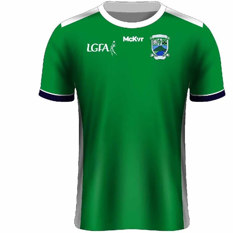 Mc Keever Shane O'Neills Camlough LGFA Playing Jersey - Womens - Green Olive Green Jersey Tee Mc Keever Shane O'Neills Camlough LGFA Playing Jersey - Womens - Green Olive Green Jersey Tee