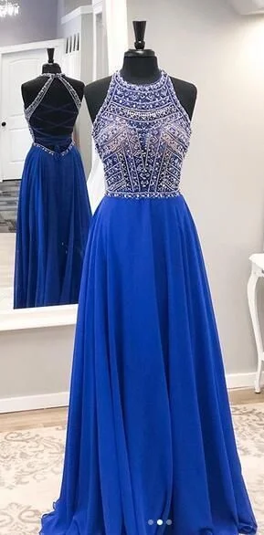 A-line Beaded Long Prom Dress 8th Graduation Dress Custom-made School Dance Dress cg7522 A-line Beaded Long Prom Dress 8th Graduation Dress Custom-made School Dance Dress cg7522