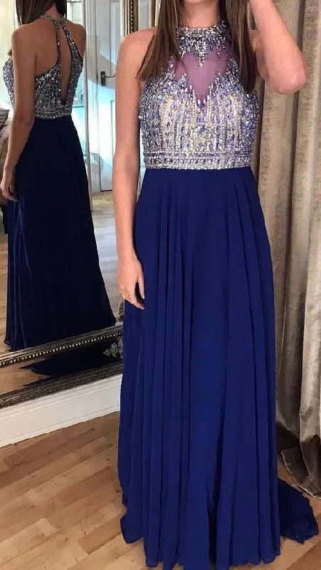 Open Back Prom Dress With Beading Long 8th Graduation Dress Custom-made School Dance Dress cg7526 Open Back Prom Dress With Beading Long 8th Graduation Dress Custom-made School Dance Dress cg7526