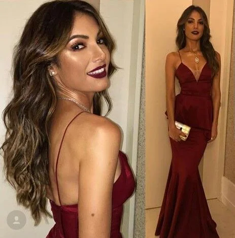 Spaghetti Straps V Neck Long Sexy Sheath Evening Dress,Sexy Sheath Long Burgundy Spaghetti Straps Prom Dress C412 Spaghetti Straps V Neck Long Sexy Sheath Evening Dress,Sexy Sheath Long Burgundy Spaghetti Straps Prom Dress C412