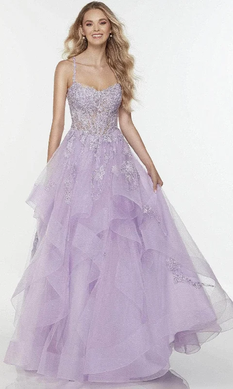 Alyce Paris 61094 Lace Tulle Gown